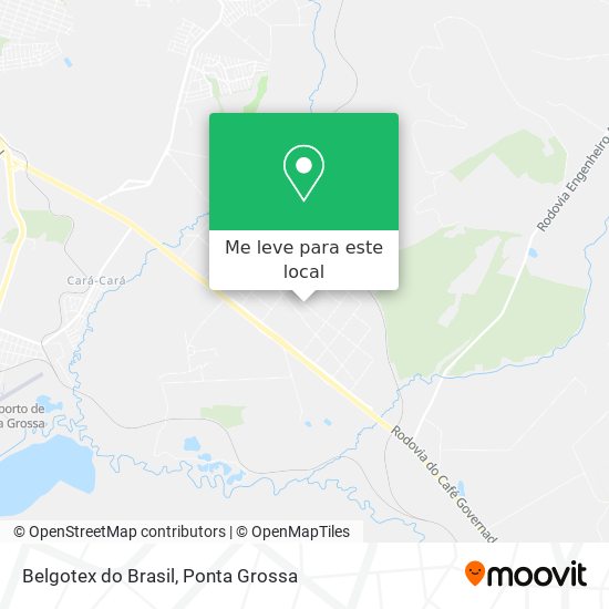 Belgotex do Brasil mapa