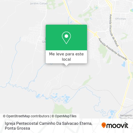 Igreja Pentecostal Caminho Da Salvacao Eterna mapa