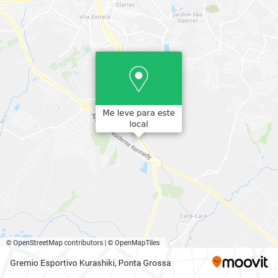 Gremio Esportivo Kurashiki mapa