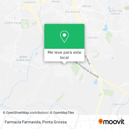 Farmacia Farmavida mapa