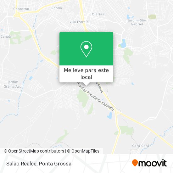 Salão Realce mapa