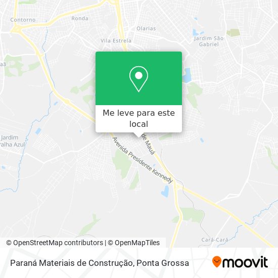 Paraná Materiais de Construção mapa