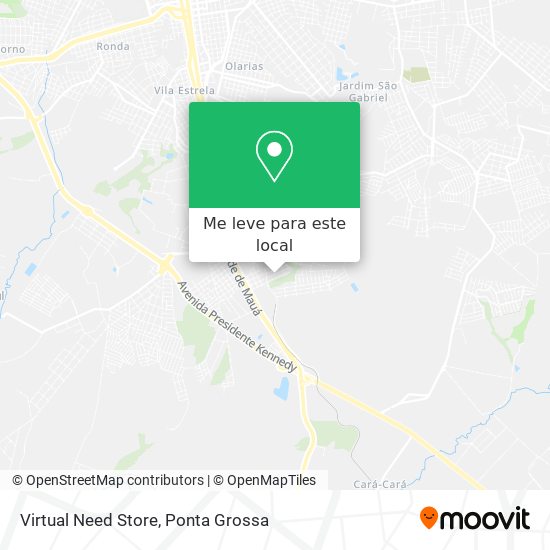 Virtual Need Store mapa