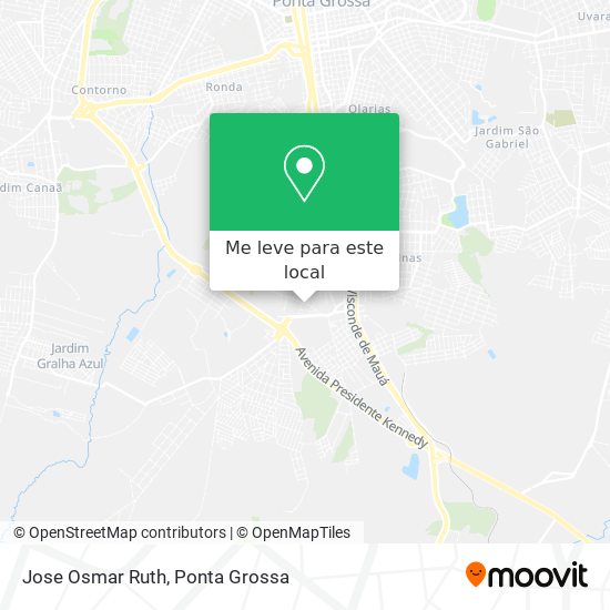 Jose Osmar Ruth mapa