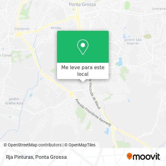 Rja Pinturas mapa