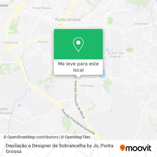 Depilação e Designer de Sobrancelha by Jo mapa