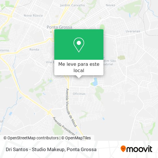 Dri Santos - Studio Makeup mapa