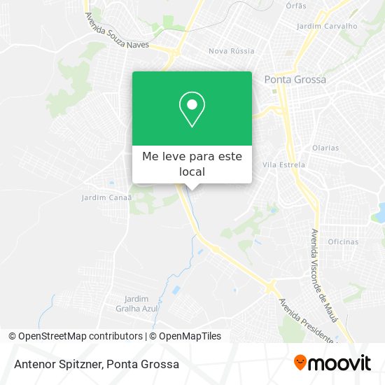 Antenor Spitzner mapa