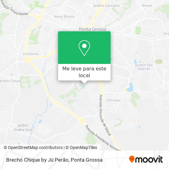 Brechó Chique by Jú Perão mapa