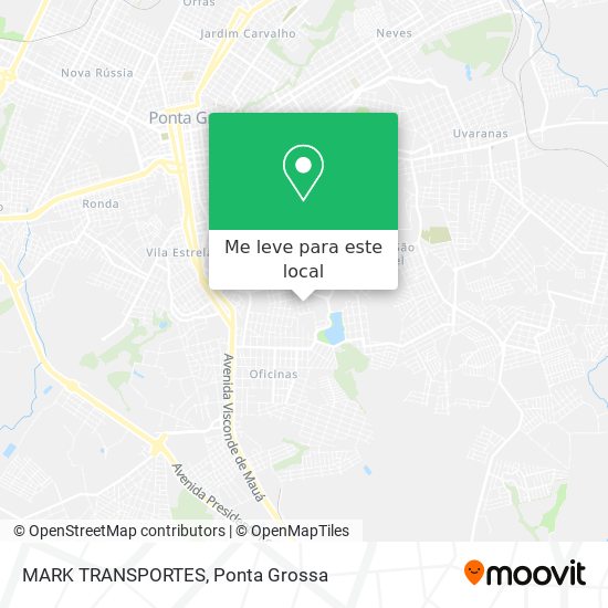 MARK TRANSPORTES mapa