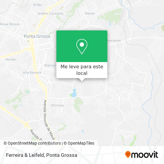 Ferreira & Leifeld mapa
