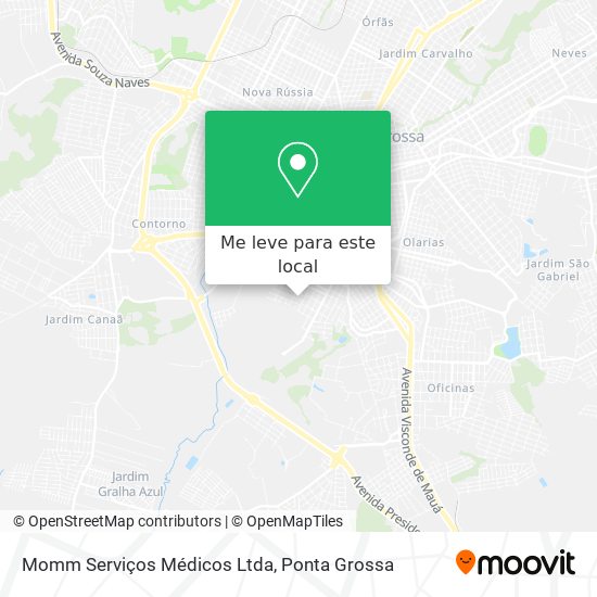 Momm Serviços Médicos Ltda mapa