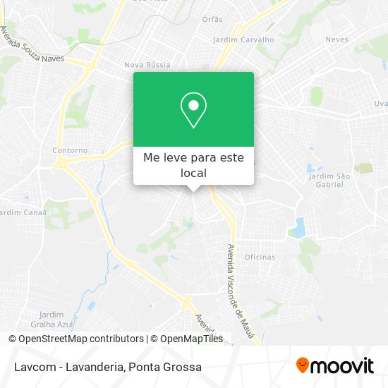 Lavcom - Lavanderia mapa