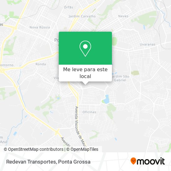 Redevan Transportes mapa