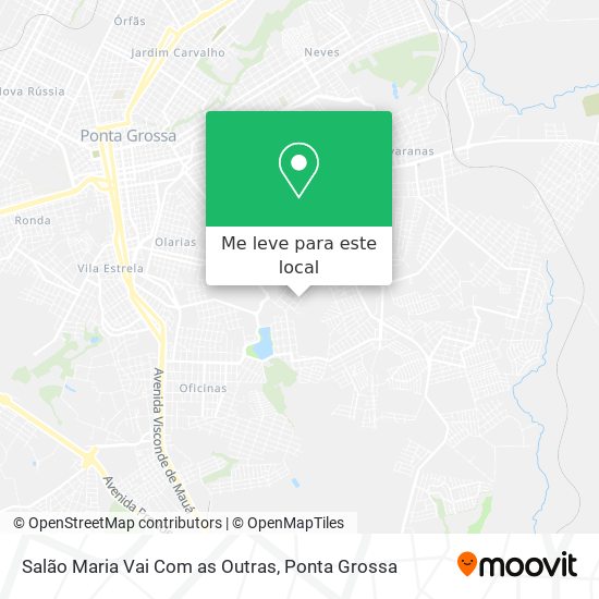 Salão Maria Vai Com as Outras mapa