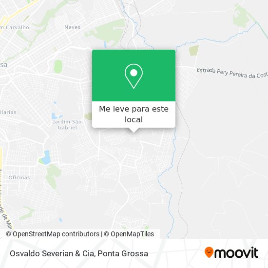 Osvaldo Severian & Cia mapa