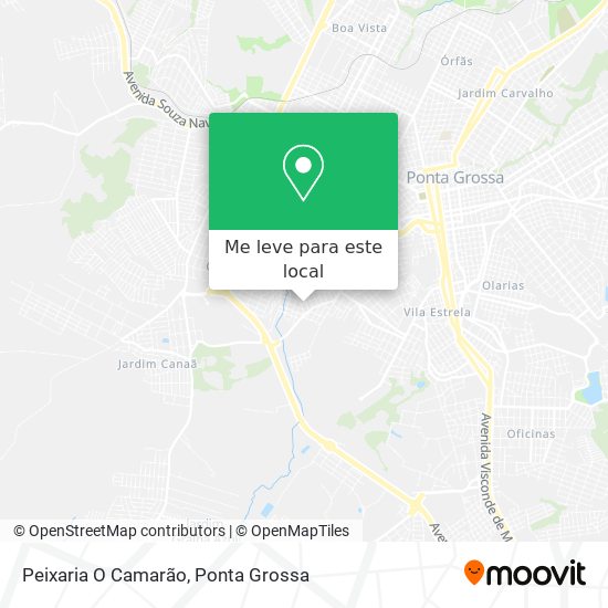 Peixaria O Camarão mapa