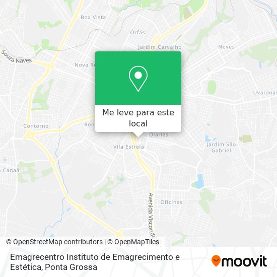 Emagrecentro Instituto de Emagrecimento e Estética mapa