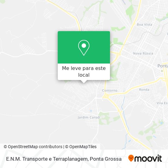 E.N.M. Transporte e Terraplanagem mapa