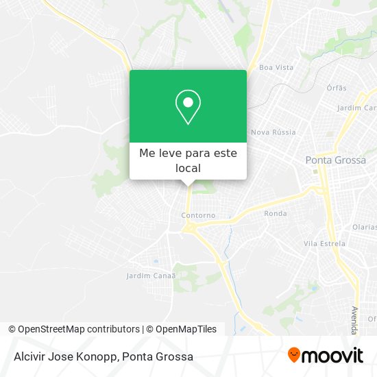 Alcivir Jose Konopp mapa