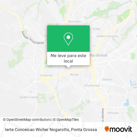 Ierte Conceicao Wicher Nogarotto mapa