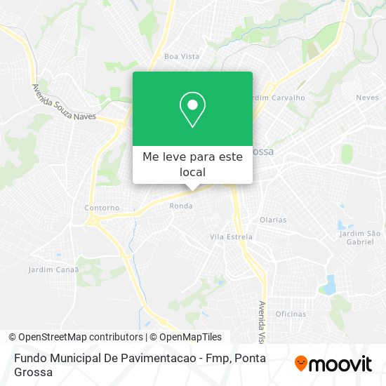 Fundo Municipal De Pavimentacao - Fmp mapa