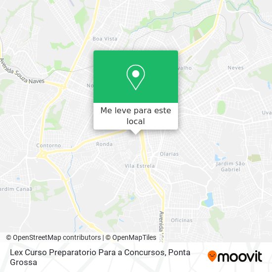 Lex Curso Preparatorio Para a Concursos mapa