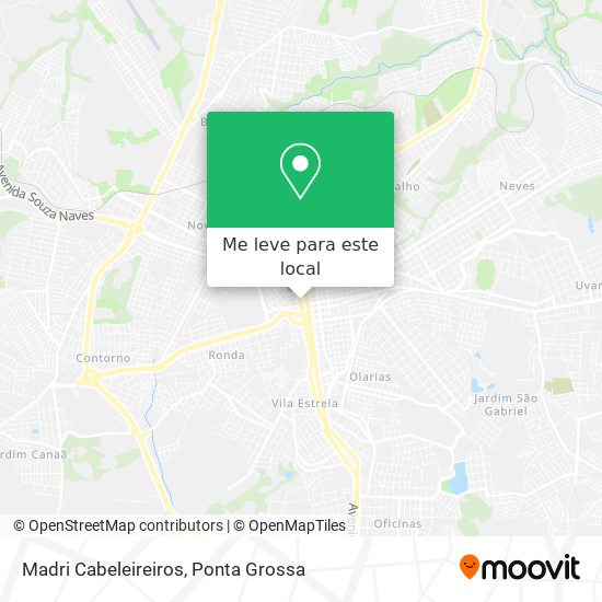 Madri Cabeleireiros mapa