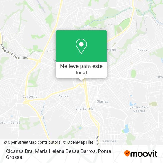 Clcanss Dra. Maria Helena Bessa Barros mapa