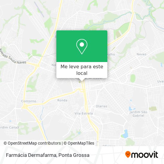 Farmácia Dermafarma mapa