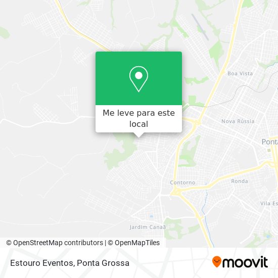 Estouro Eventos mapa