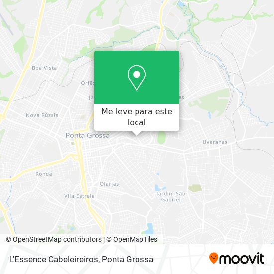 L'Essence Cabeleireiros mapa
