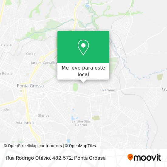 Rua Rodrigo Otávio, 482-572 mapa