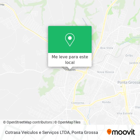 Cotrasa Veículos e Serviços LTDA mapa