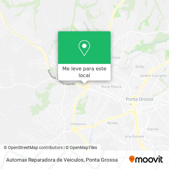 Automax Reparadora de Veiculos mapa
