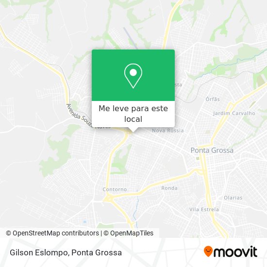 Gilson Eslompo mapa