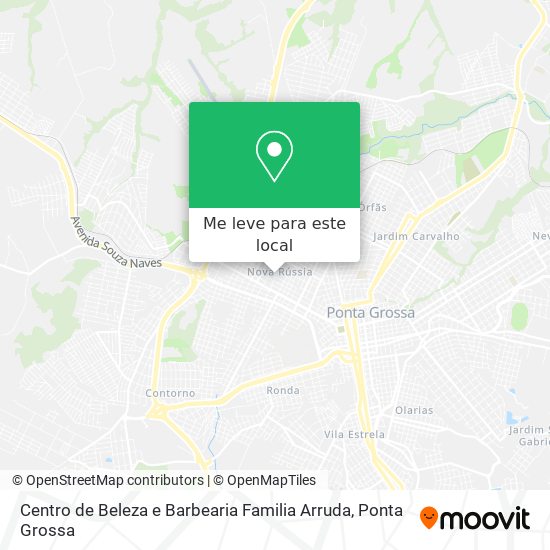 Centro de Beleza e Barbearia Familia Arruda mapa