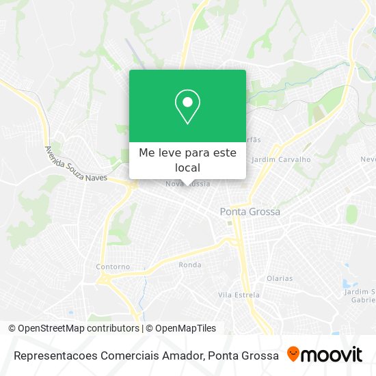 Representacoes Comerciais Amador mapa