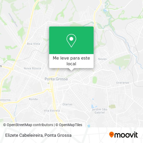 Elizete Cabeleireira mapa