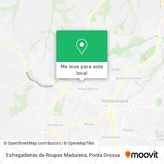 Esfregadeiras de Roupas Madureira mapa