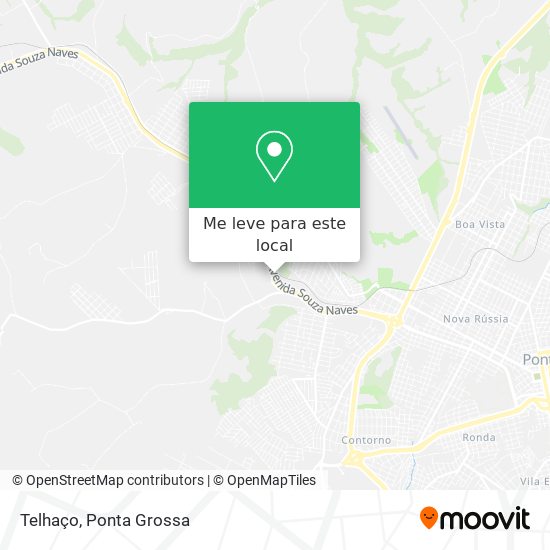 Telhaço mapa