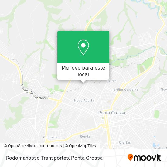 Rodomanosso Transportes mapa