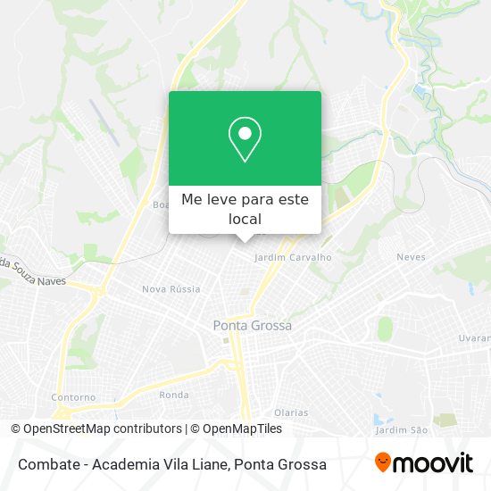 Combate - Academia Vila Liane mapa