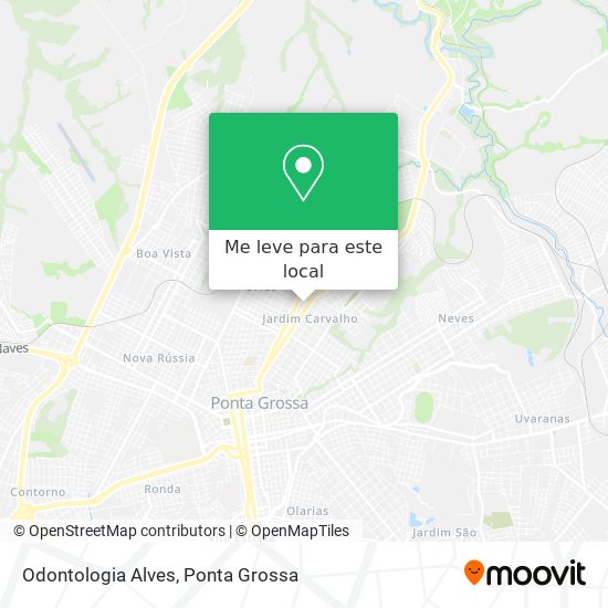 Odontologia Alves mapa