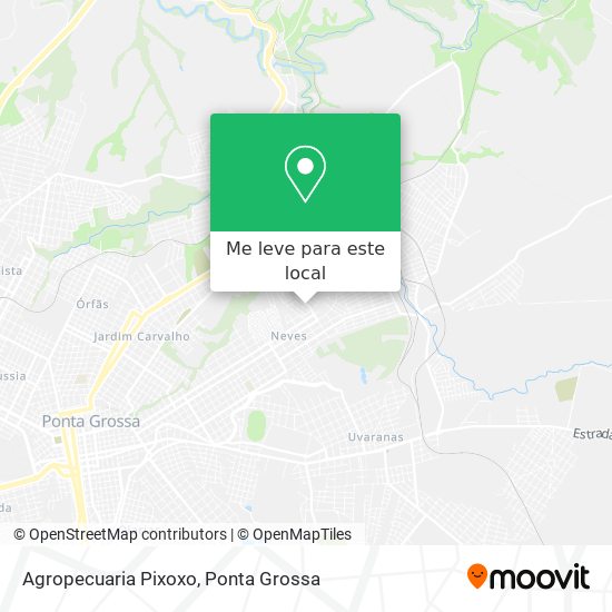 Agropecuaria Pixoxo mapa