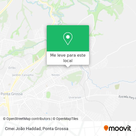 Cmei João Haddad mapa