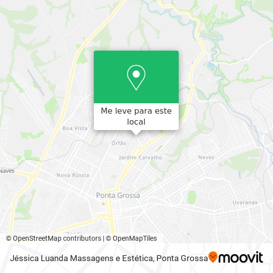 Jéssica Luanda Massagens e Estética mapa