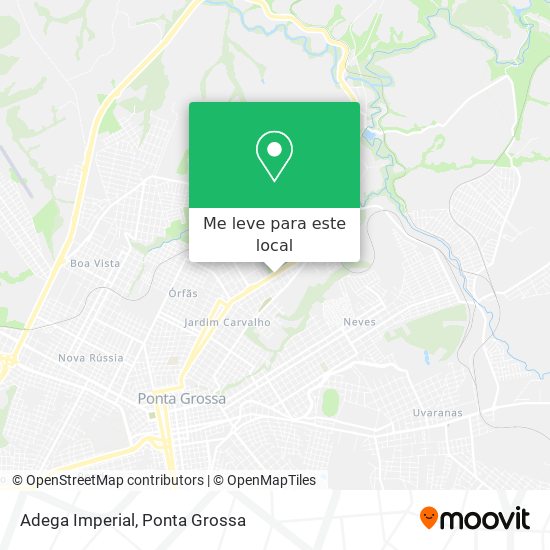 Adega Imperial mapa