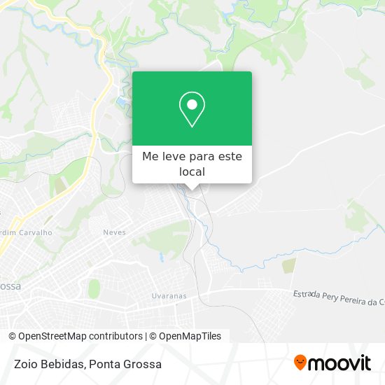Zoio Bebidas mapa