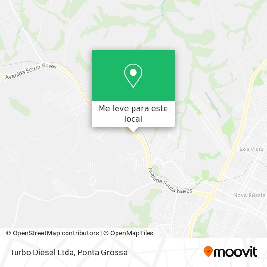Turbo Diesel Ltda mapa